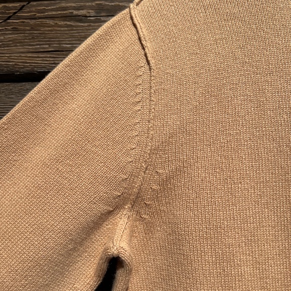 Camel cardigan w/pockets - Size M - Picture 5 of 6